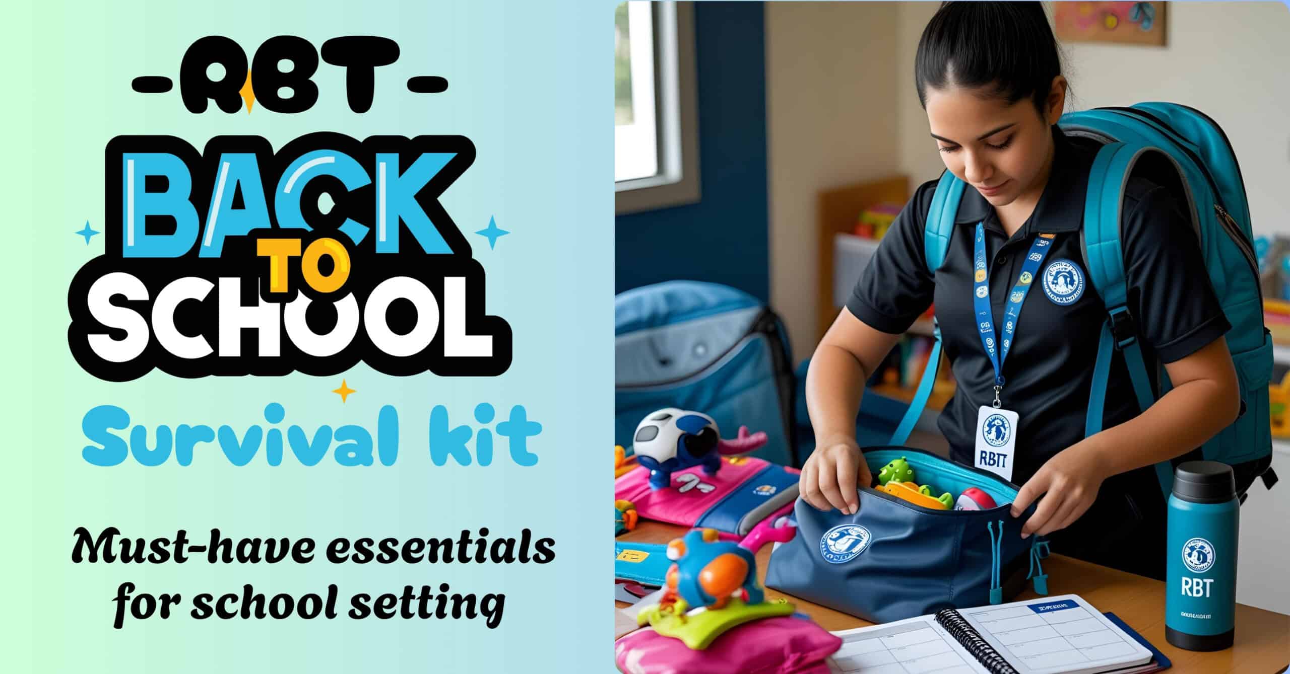 RBT Back-to-School Survival Kit – Must-Have Essentials for School Settings – Rainbow ABA Pathway